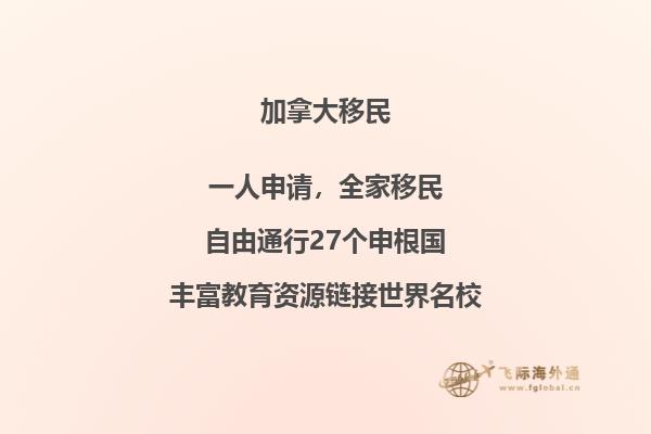 加拿大投資移民優點