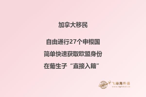 加拿大創業投資移民項目優勢