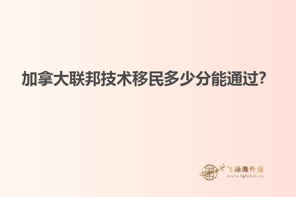 加拿大聯邦技術移民