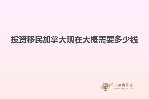 投資移民加拿大現在大概需要多少錢