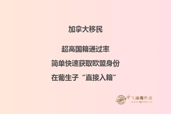 加拿大聯邦自雇移民項目特點是什么