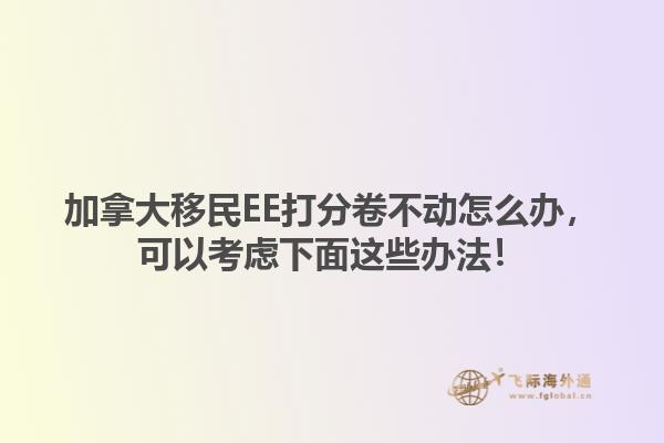 加拿大移民EE打分卷不動怎么辦，可以考慮下面這些辦法！1.jpg