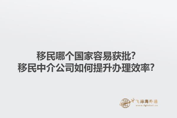移民哪個國家容易獲批？移民中介公司如何提升辦理效率？1.jpg