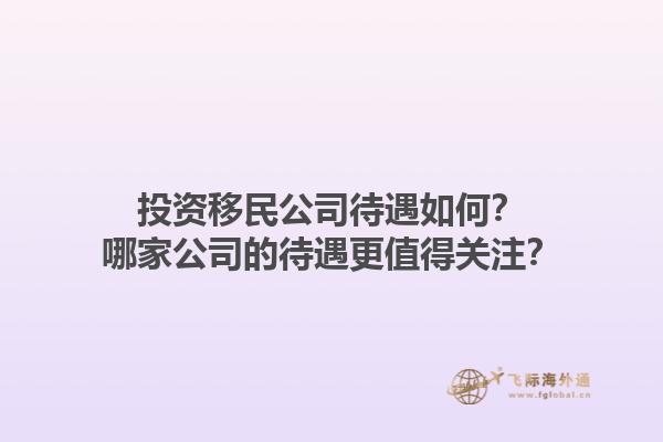 投資移民公司待遇如何？哪家公司的待遇更值得關注？1.jpg