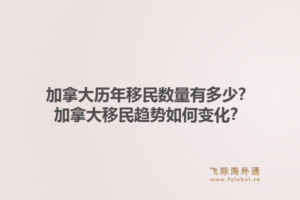 加拿大歷年移民數量有多少？加拿大移民趨勢如何變化？1.jpg